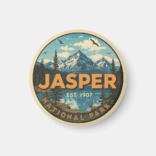 Aimant Parc national Jasper Aventure dans les montagnes R