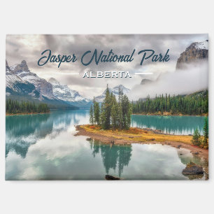 Aimant Parc national Jasper Banff Canada Souvenir