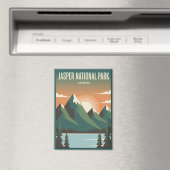 Aimant Parc national Jasper Canada Voyage (In Situ (Lave-vaisselle))