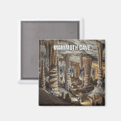 Aimant Parc national Mammoth Cave Travel (Recto/Verso)