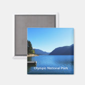Aimant Parc National Olympique, Seattle, États-Unis (Recto/Verso)