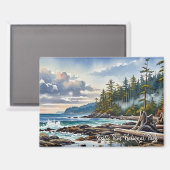 Aimant Parc national Pacific Rim Canada Voyage (Recto/Verso)