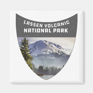 Aimant Parc national volcanique de Lassen Souvenir Califo