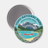 Aimant Parc national Yoho Canada (Recto/Verso)