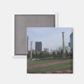 Aimant Parc Olympique Du Centenaire Au Centre-Ville D'Atl (Recto/Verso)