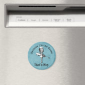 Aimant Parce que je suis l'infirmière C'est pourquoi drôl (In Situ (Lave-vaisselle))