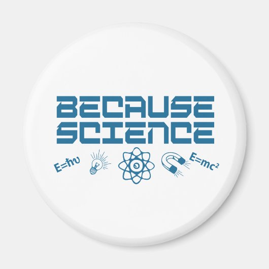 Aimant Parce que la science (Devant)