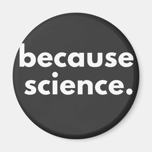 Aimant Parce que la science (Devant)