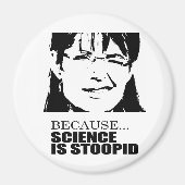 Aimant Parce que la science est stupide (Devant)