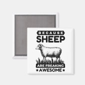 Aimant Parce Que Les Moutons Se Font Des Feux Étonnants (Recto/Verso)