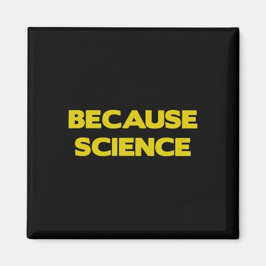 Aimant Parce que Science Terre Science Enseignant Enseign (Devant)