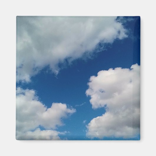 Aimant Parcelles douces de nuages (Devant)