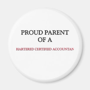 Aimant Parent fier d'un COMPTABLE CERTIFIÉ PRIVILÉGIÉE
