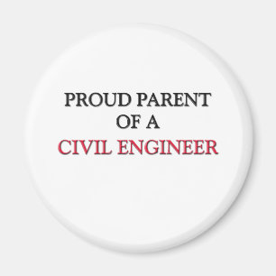 Aimant Parent fier d'un INGÉNIEUR CIVIL