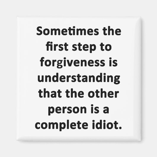 Aimant Parfois la première étape (Devant)