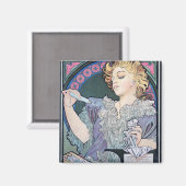 Aimant Parfum, Alphonse Mucha (Recto/Verso)