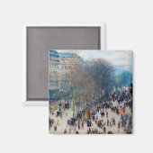 Aimant Paris Boulevard, Claude Monet (Recto/Verso)
