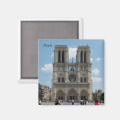 Aimant Paris - Cath�drale Notre-Dame - (Recto/Verso)
