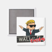 Aimant Paris de Wall Street (Recto/Verso)