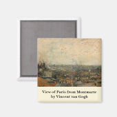 Aimant Paris depuis Montmartre par Vincent van Gogh (Recto/Verso)
