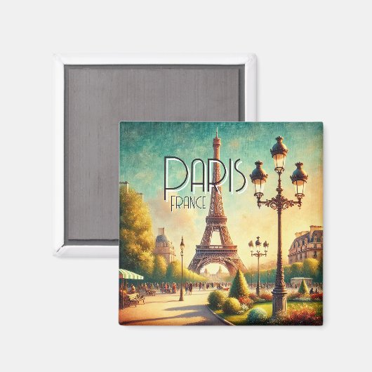 Aimant Paris, France (Recto/Verso)