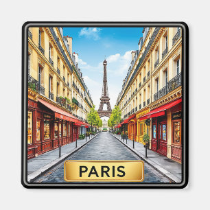 Aimant 🧲 Paris France Vacances Souvenir De Votre Voyage