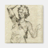 Aimant Paris Opera Sculpture - 2" x 2" (Devant)