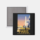 Aimant Paris ~ Place de la Concorde (Recto/Verso)