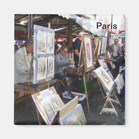 Aimant Paris - place du Tertre-Montmartre - (Devant)