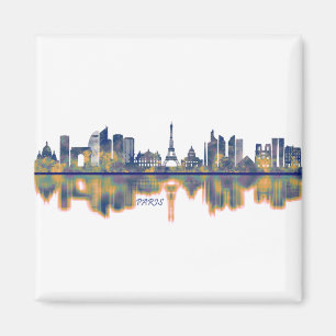 Aimant Paris Skyline