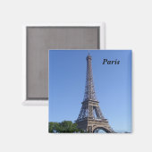 Aimant Paris - Tour Eiffel - (Recto/Verso)