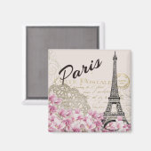 Aimant Paris - Tour Eiffel (Recto/Verso)