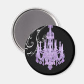 Aimant Paris Tour Eiffel Lustre mariage vintage (Recto/Verso)