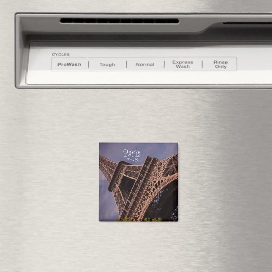 Aimant Paris Tour Eiffel Photo emblématique (In Situ (Lave-vaisselle))