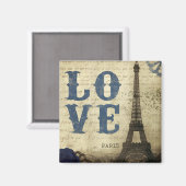 Aimant Paris vintage (Recto/Verso)