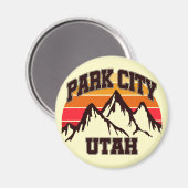 Aimant Park City, Utah (Recto/Verso)