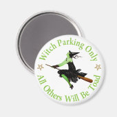 Aimant Parking Pour Sorcières Seulement - Tous Les Autres (Recto/Verso)