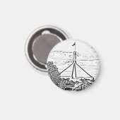 Aimant Parlement australien - Canberra (Recto/Verso)