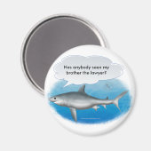 Aimant Parler de requin (Recto/Verso)