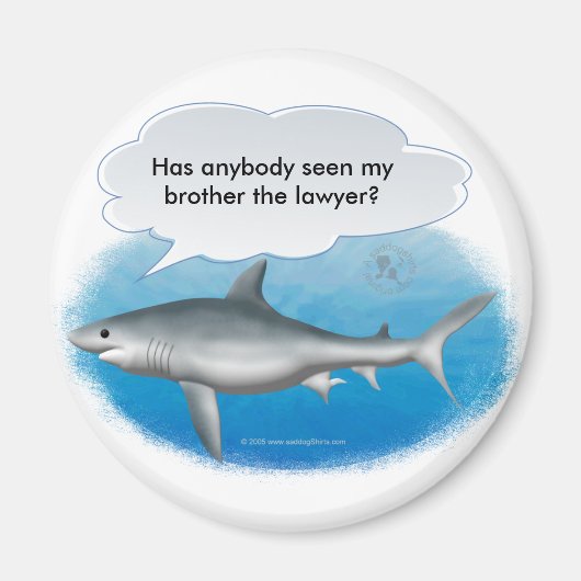 Aimant Parler de requin (Devant)