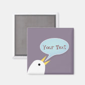 Aimant Parler d'oiseaux (Recto/Verso)