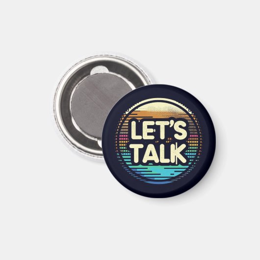 Aimant Parlons (Recto/Verso)