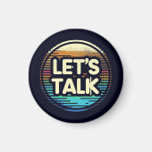 Aimant Parlons (Devant)