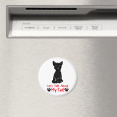 Aimant Parlons de mon chat (In Situ (Lave-vaisselle))