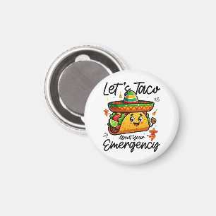 Aimant Parlons Taco De Votre Urgence Cinco De Mayo Cool
