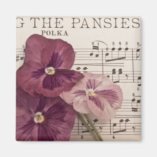 Aimant Parmi Les Pansies