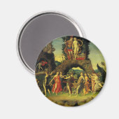 Aimant Parnassus, Mars et Vénus par Andrea Mantegna (Recto/Verso)