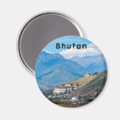 Aimant Paro Rinpung Dzong - Bhoutan, Himalaya, Asie (Recto/Verso)