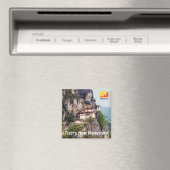 Aimant Paro Taktsang : Le monastère du nid de tigre - Bho (In Situ (Lave-vaisselle))