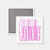 Aimant Paroles d'amour pour une mère-mère (Recto/Verso)